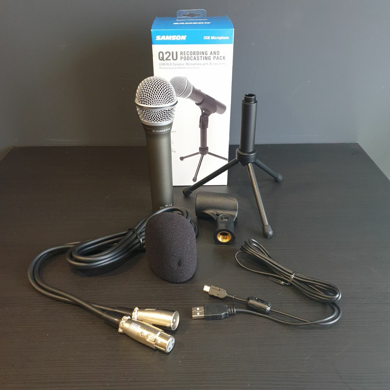 Samson Q2U USB/XLR Dynamic Mic Review - A Great Mic for Beginners