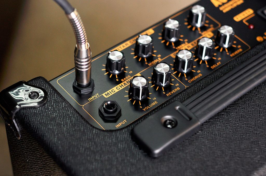 JOYO AC20 Acoustic Amplifier, 20 Watts (20W / AC20 / AC 20