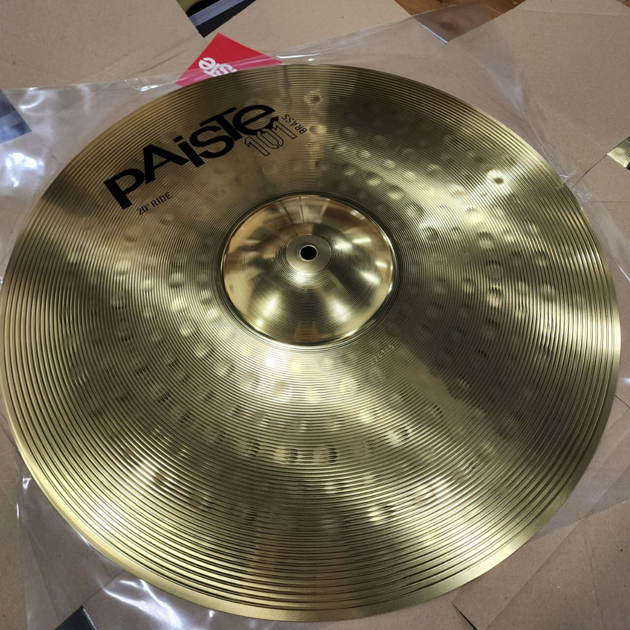 PAISTE 101 Brass Universal Cymbal Set 14 inch HiHat / 16 inch Crash / 20 inch Ride / Paiste