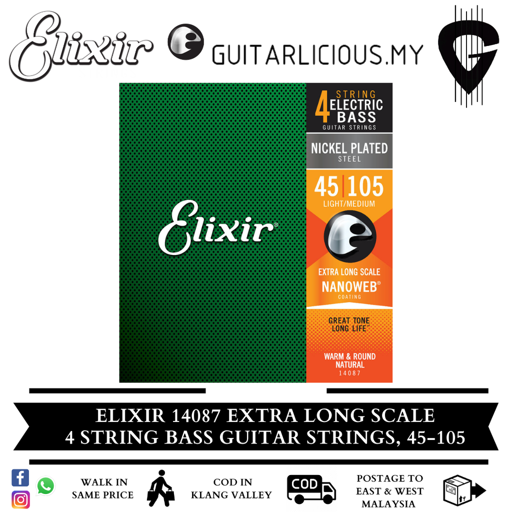 Elixir 14087 Bass 45-105