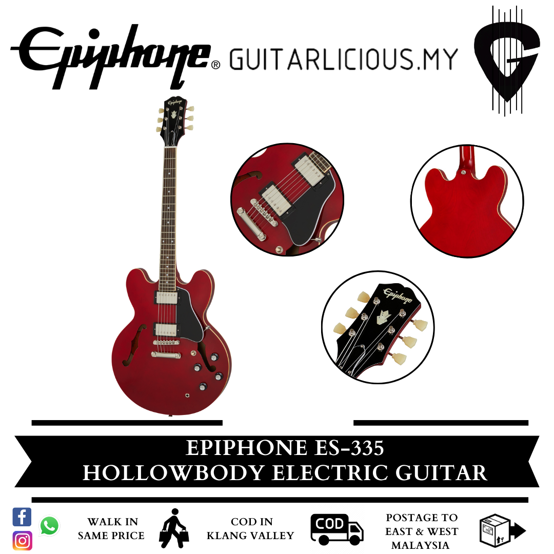 ES-335 Hollowbody, Cherry - Package A