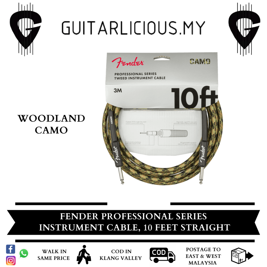 Fender Professional, woodland camo