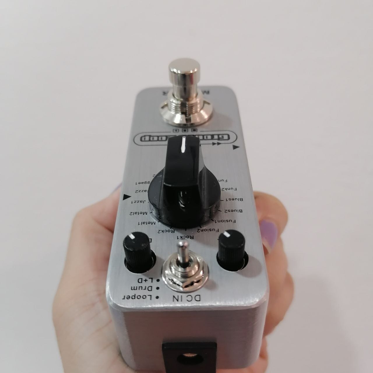 Mooer MLP2 Groove Loop Drum Machine / Looper Micro Series Guitar Pedal