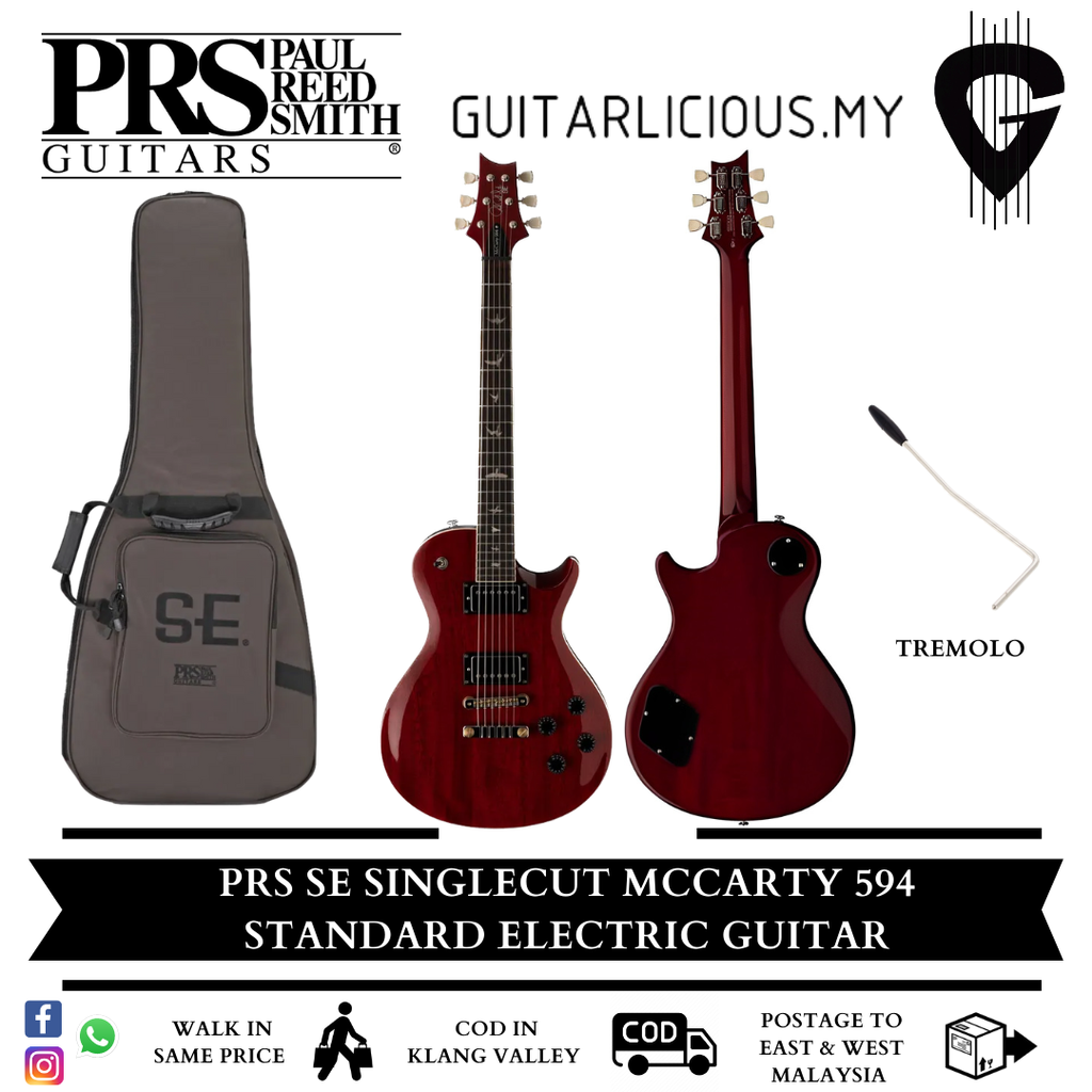 PRS SE McCarty 594 Standard, Vintage Cherry Package A