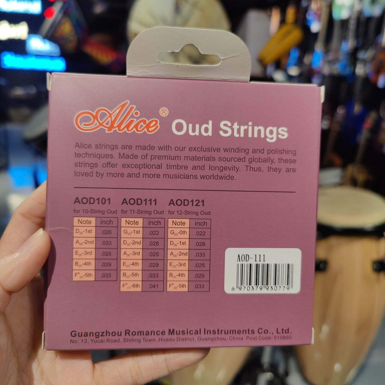 Alice OUD 11 strings - AOD111_2