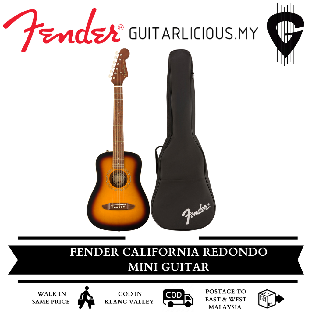 Fender California Redondo Mini_Sunburst_Package A