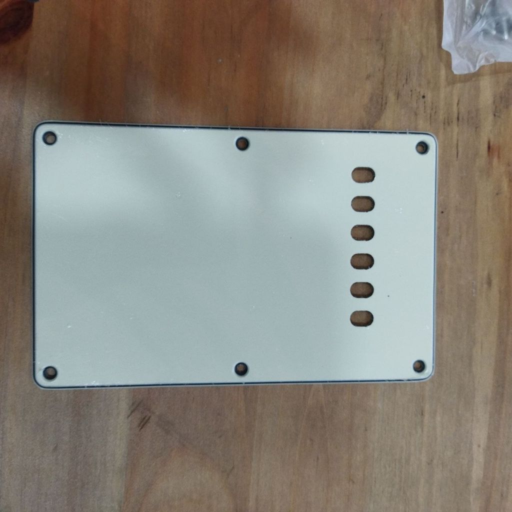 6 Holes Electric Guitar Tremolo Cavity Cover Back Plate / Electric