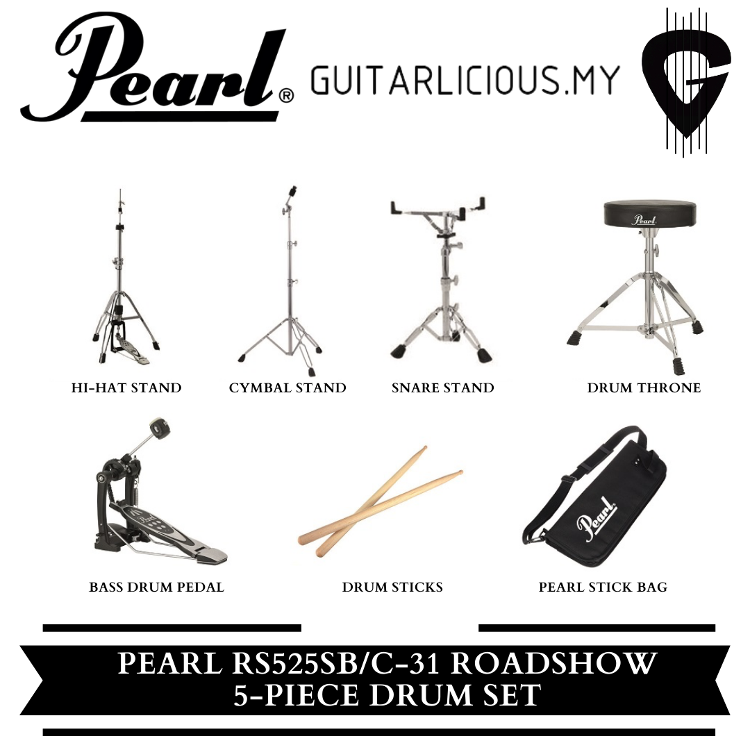 Pearl RS525SB - Hardware