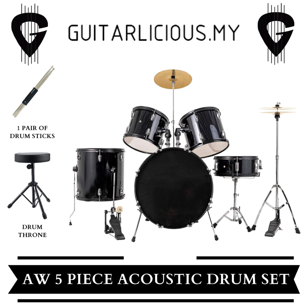 Acoustic Drums (5Pcs)