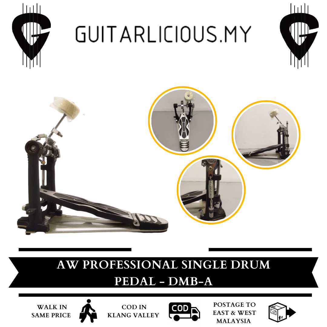 AW Professional Single Drum Pedal - DMB-A