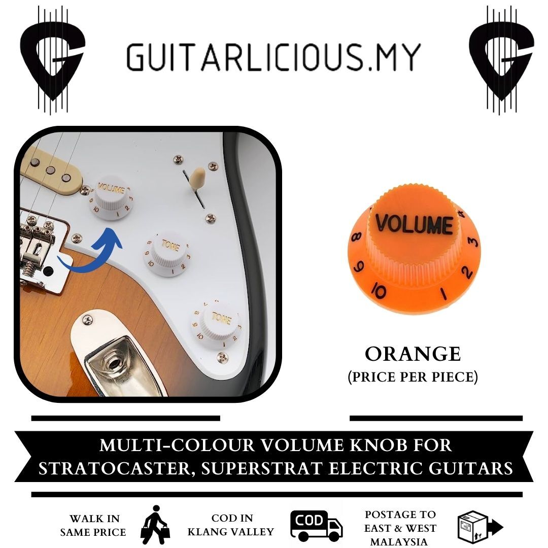 Multi Colour Volume Knob - Plastic (4)