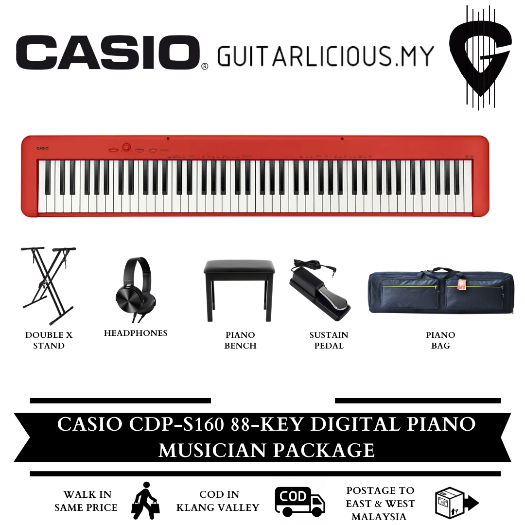 Casio CDP-S160, red, Portable Set