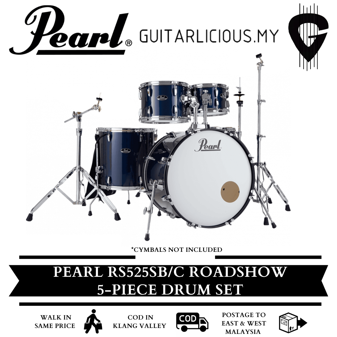 Pearl Pearl(パール) ROADSHOW RS525SCWN/C #743 ロイヤルブルーメタリック 【 ハードウェアとシンバル付きのフル セット 】【9/17時点メーカー在庫あり 】