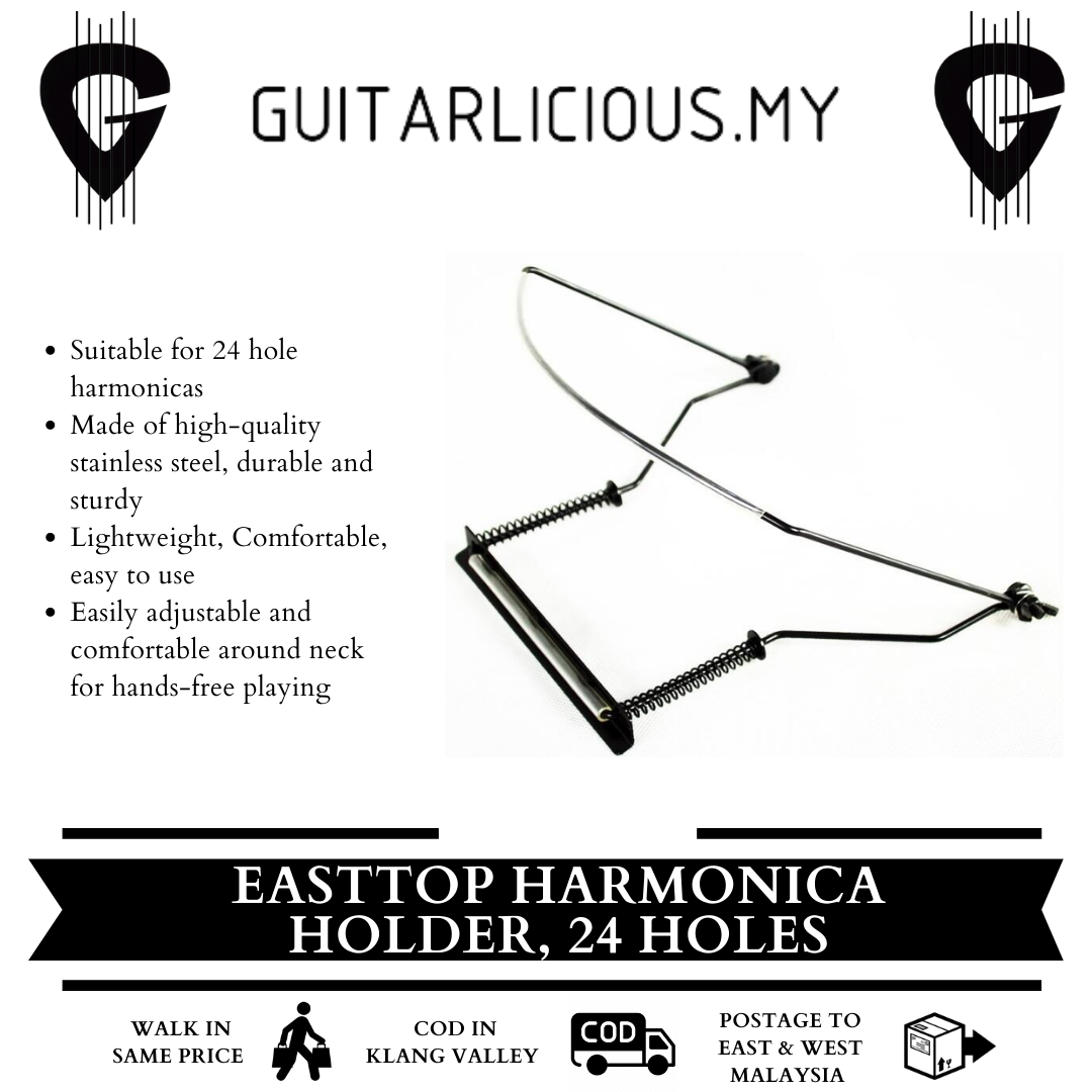 Easttop Harmonica Holder, 24 Holes