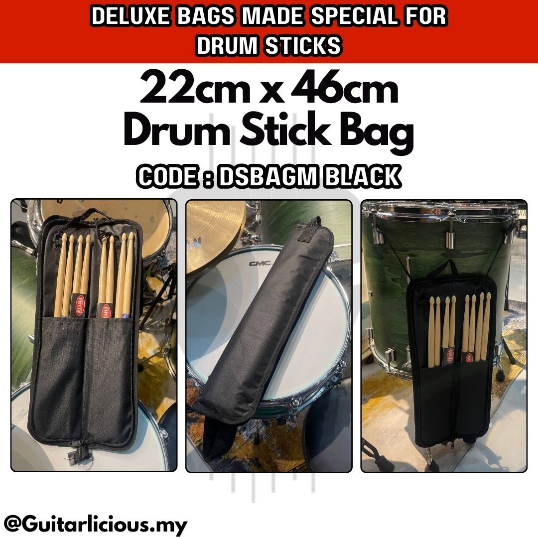 Drum Sticks Bag - DSBAGM - Black (2)