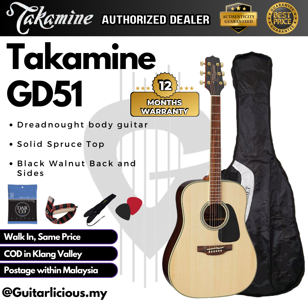 Takamine GD51, Natural - A