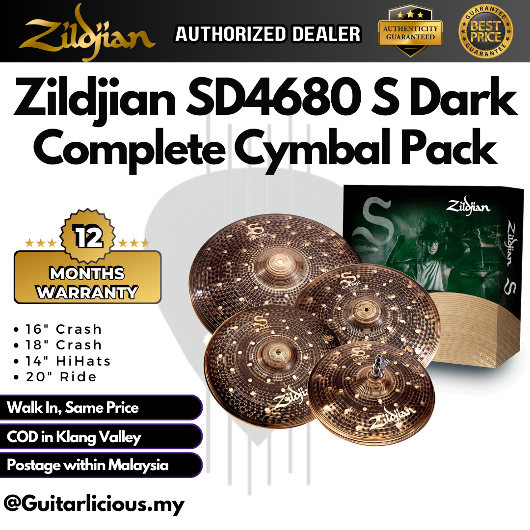 Zildjian SD4680 S Dark, Set