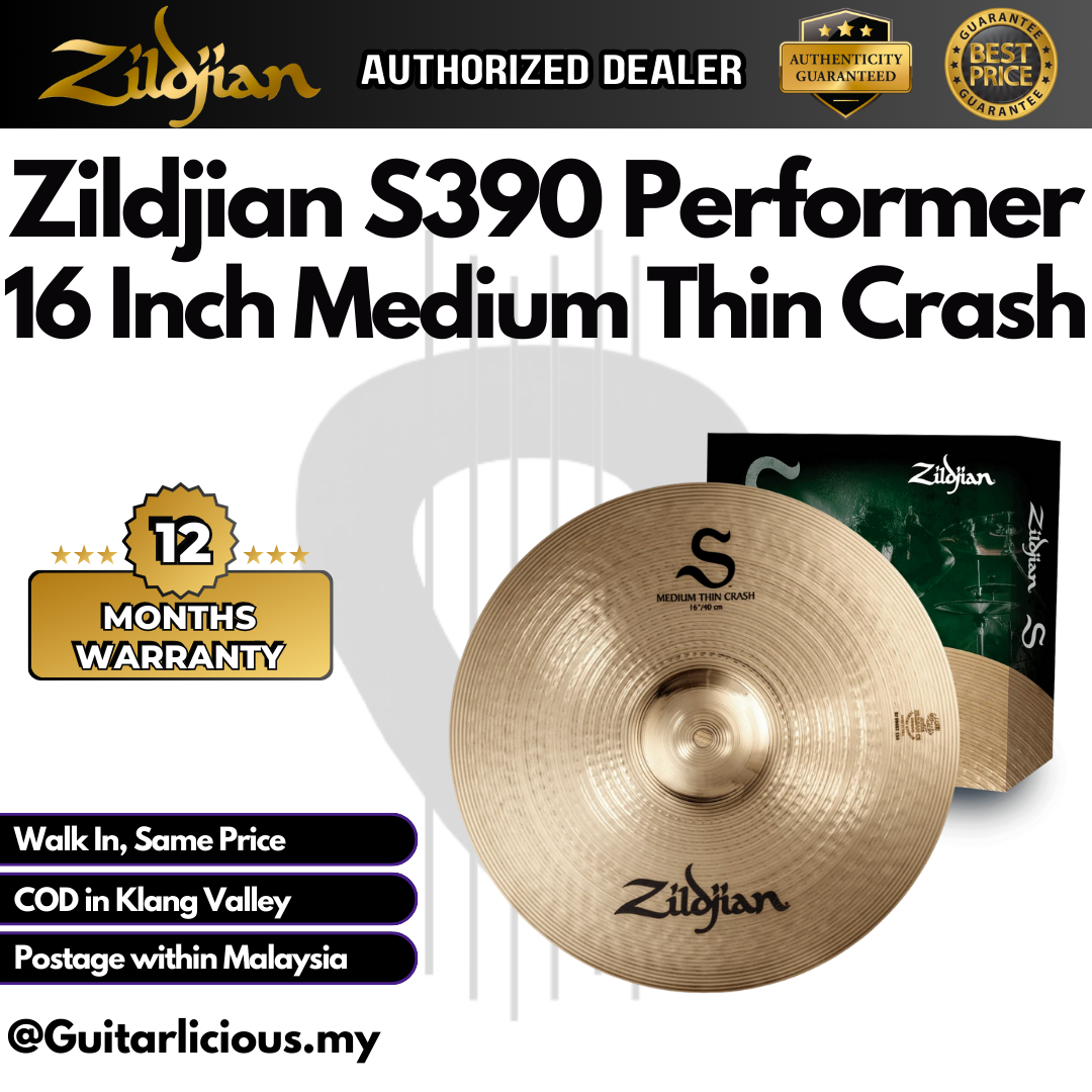 Zildjian S390 Performer, 16_ Crash