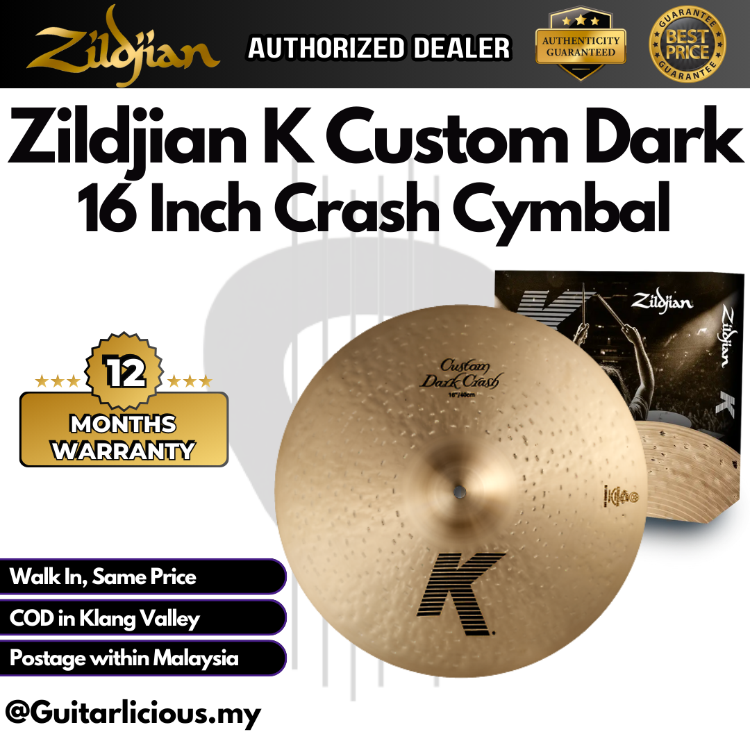 Zildjian K Custom Dark, 16_ Crash