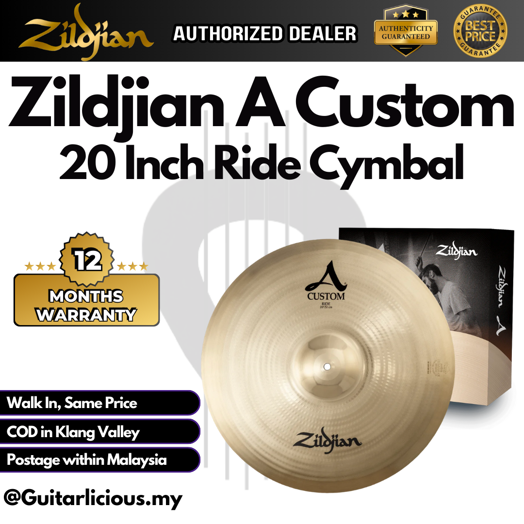 Zildjian A Custom, 20_ Ride