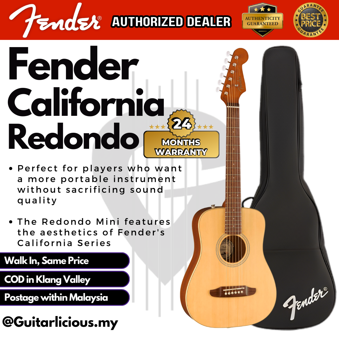 Acoustic - California Redondo Mini, Natural - A