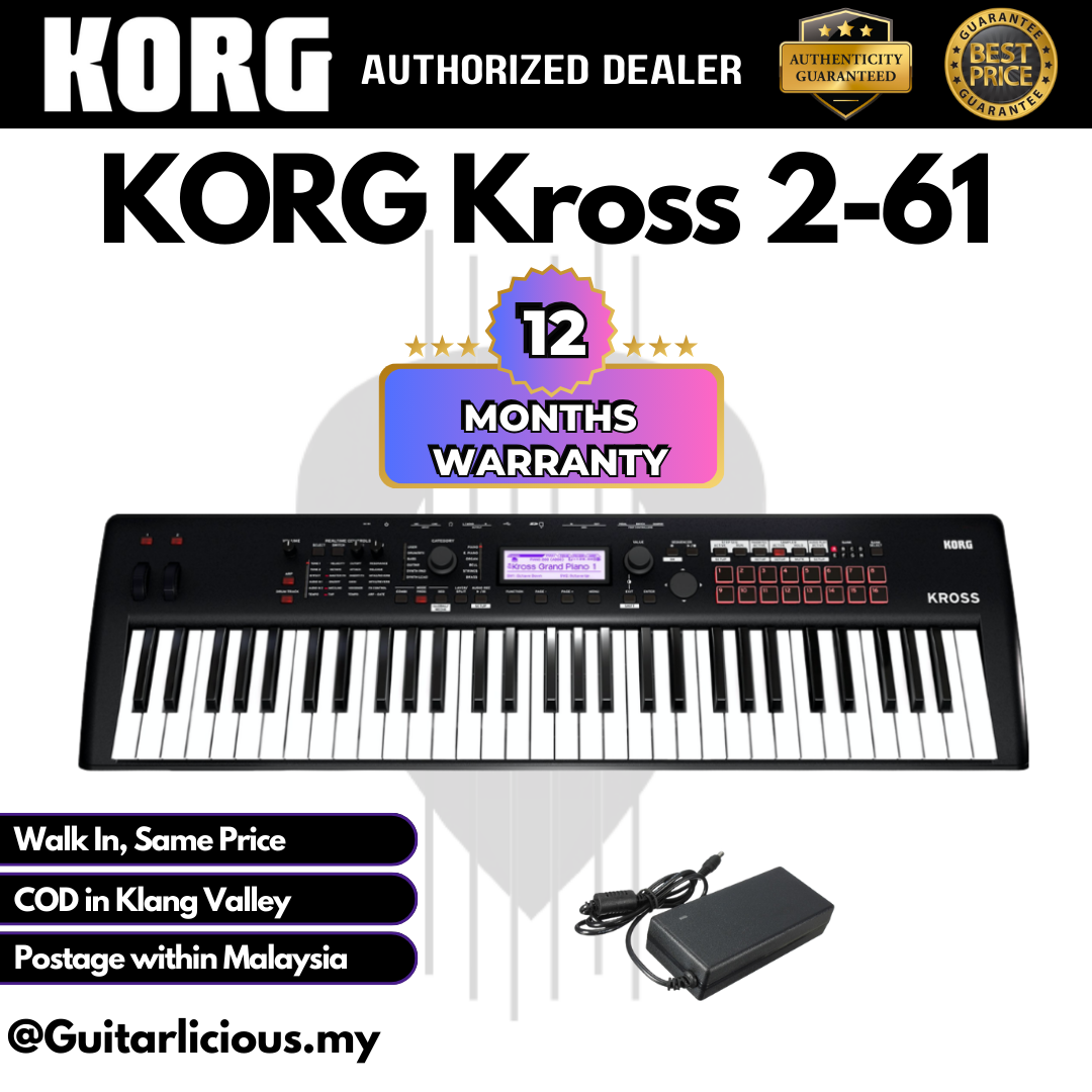 KORG KROSS2 61鍵 レッドマーブル キーボード 自宅 - 鍵盤楽器