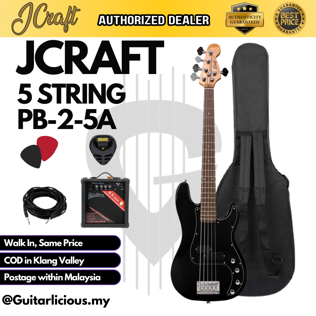 JCraft PB-2-5A _ Black - Package C (2)