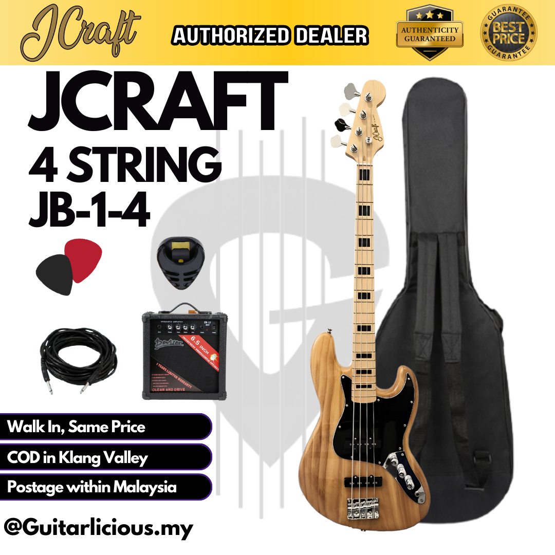 JCraft 4 String _ Natural - Package C (2)