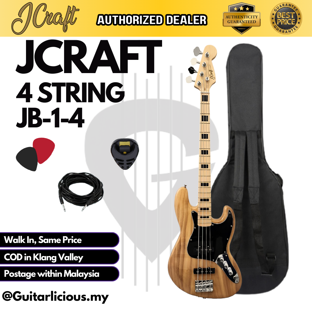JCraft 4 String _ Natural - Package B (2)