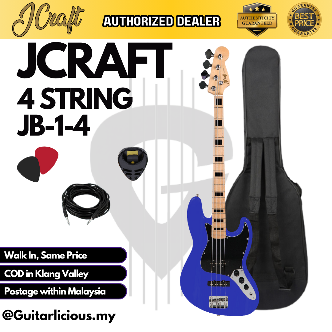 JCraft 4 String _ Blue - Package B (2)