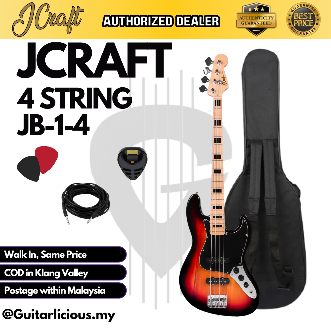 JCraft 4 String _ Sunburst - Package B (2)