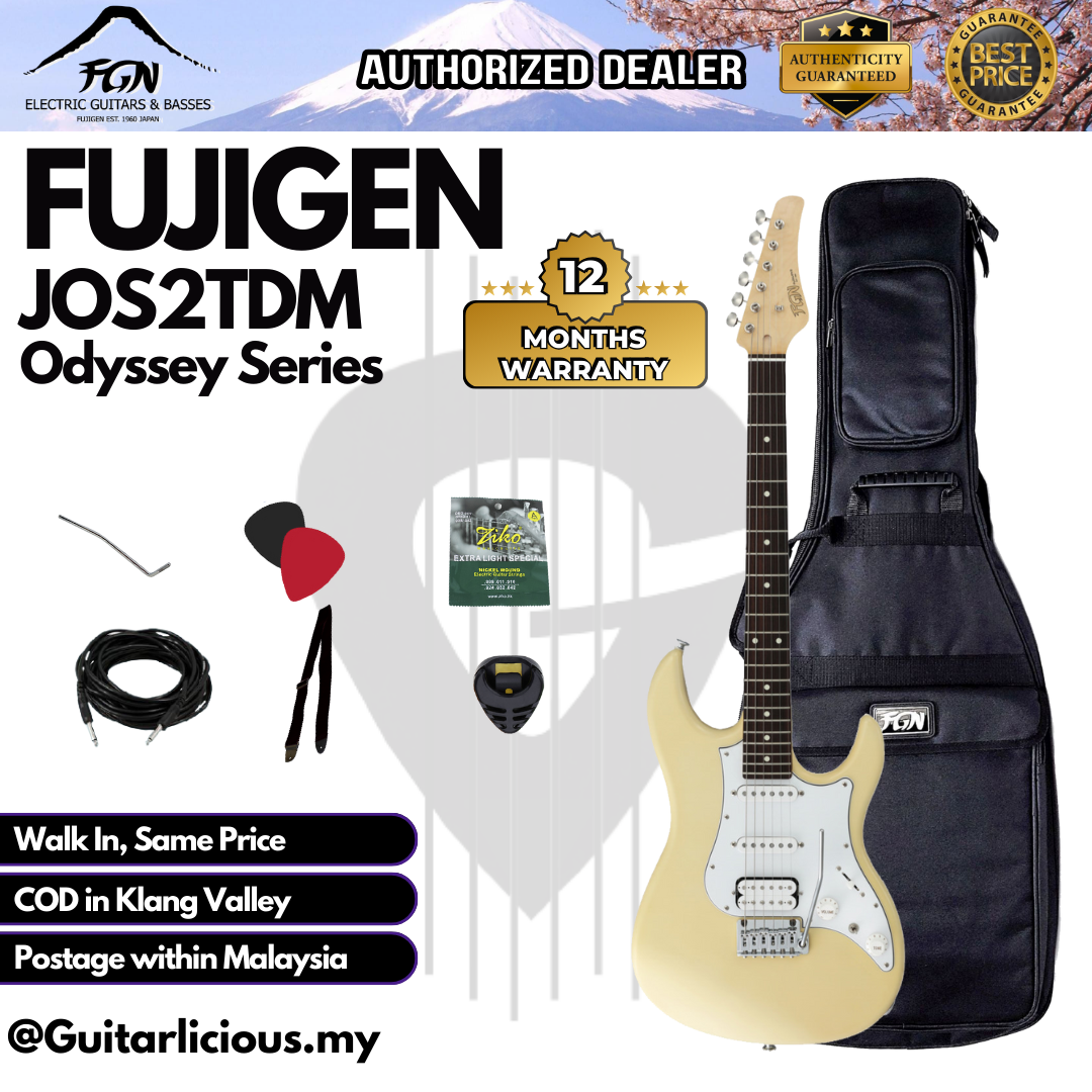 JOS2TDR-Fujigen Stratocaster Odyssey - Ivory - B (2)