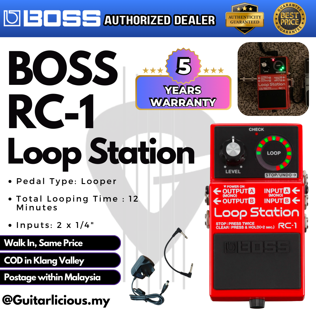 BOSS RC-1 Loop Station Effects Pedal