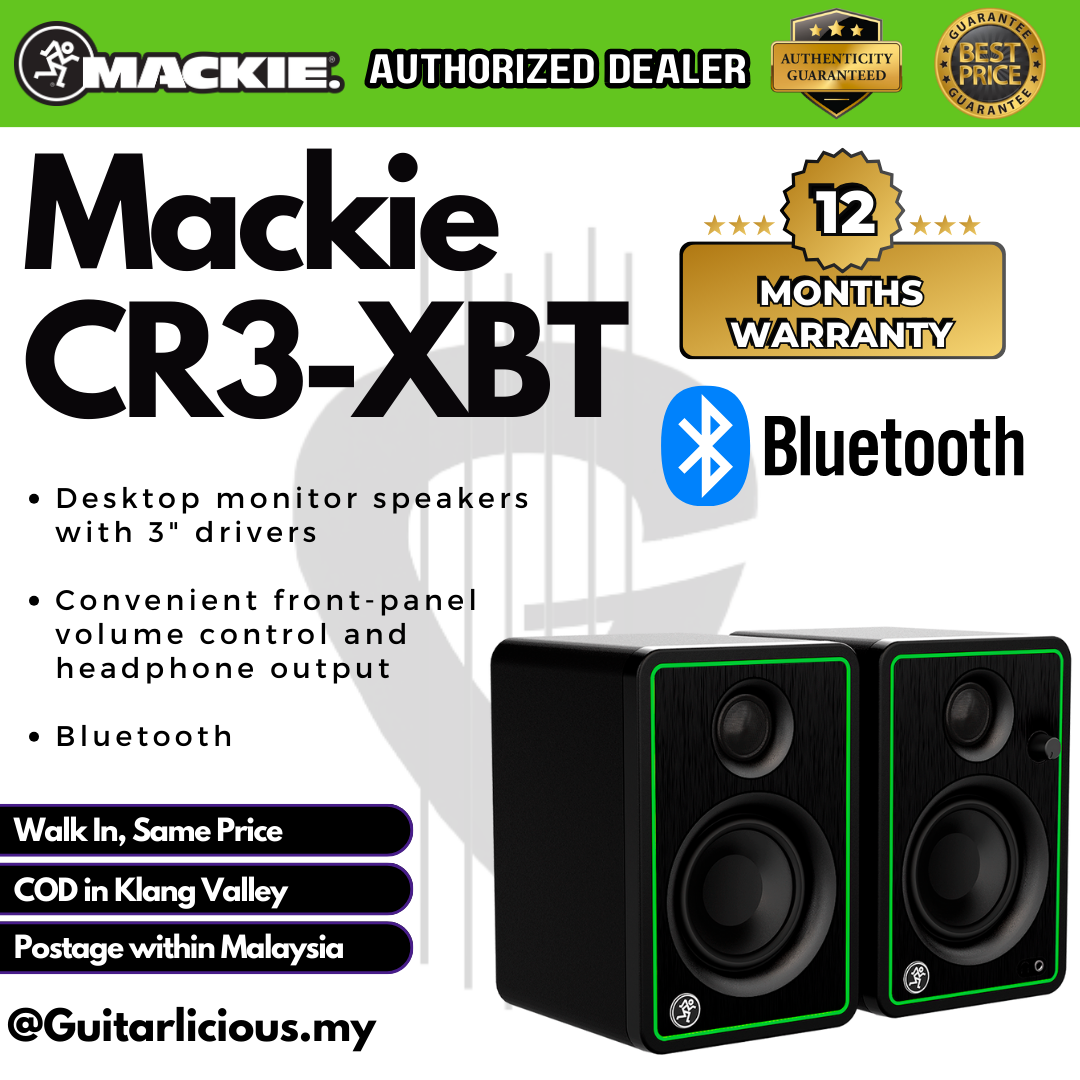 Mackie CR3-XBT 【モニタースピーカー】【動作確認済 