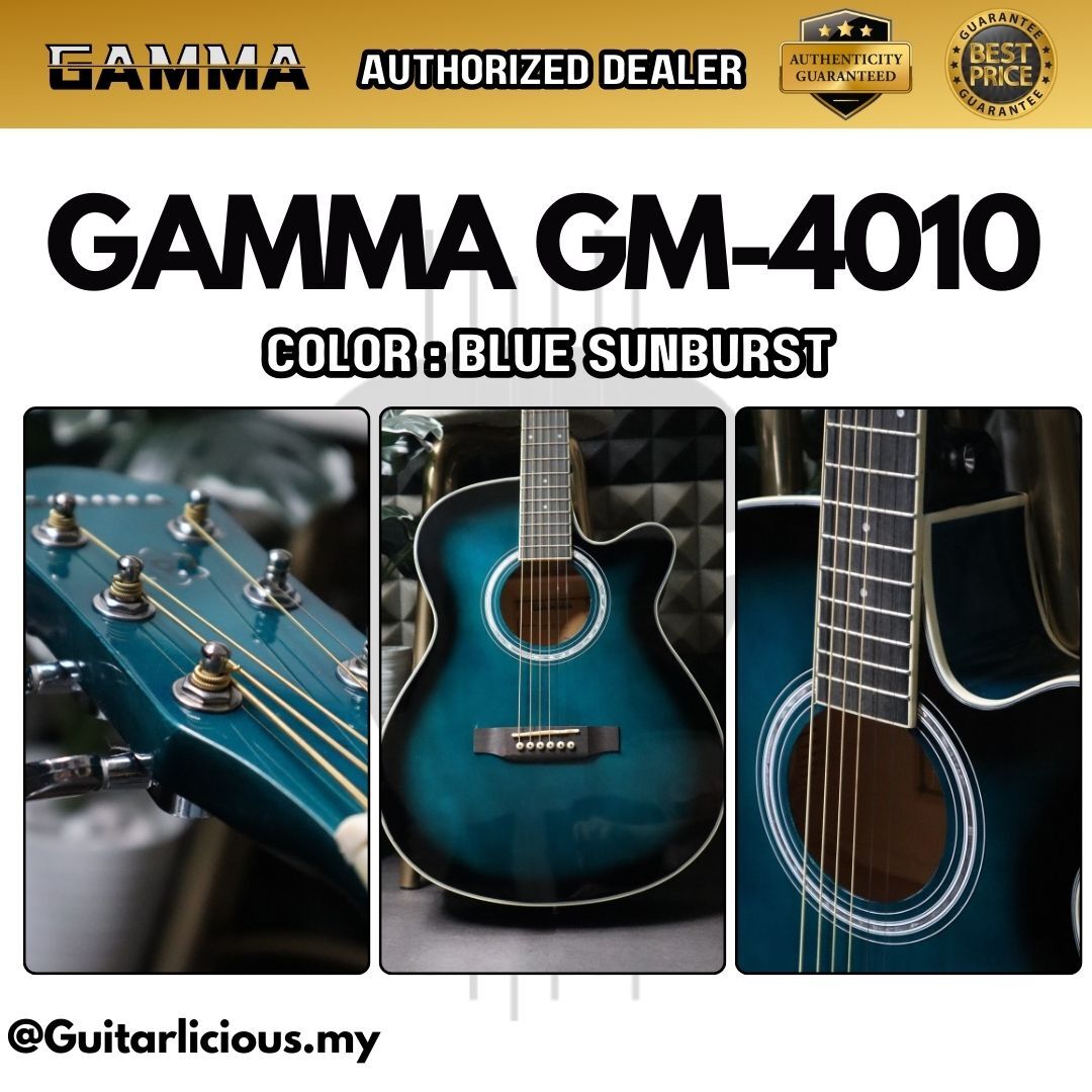 GM-4010, Blue Sunburst -Photo