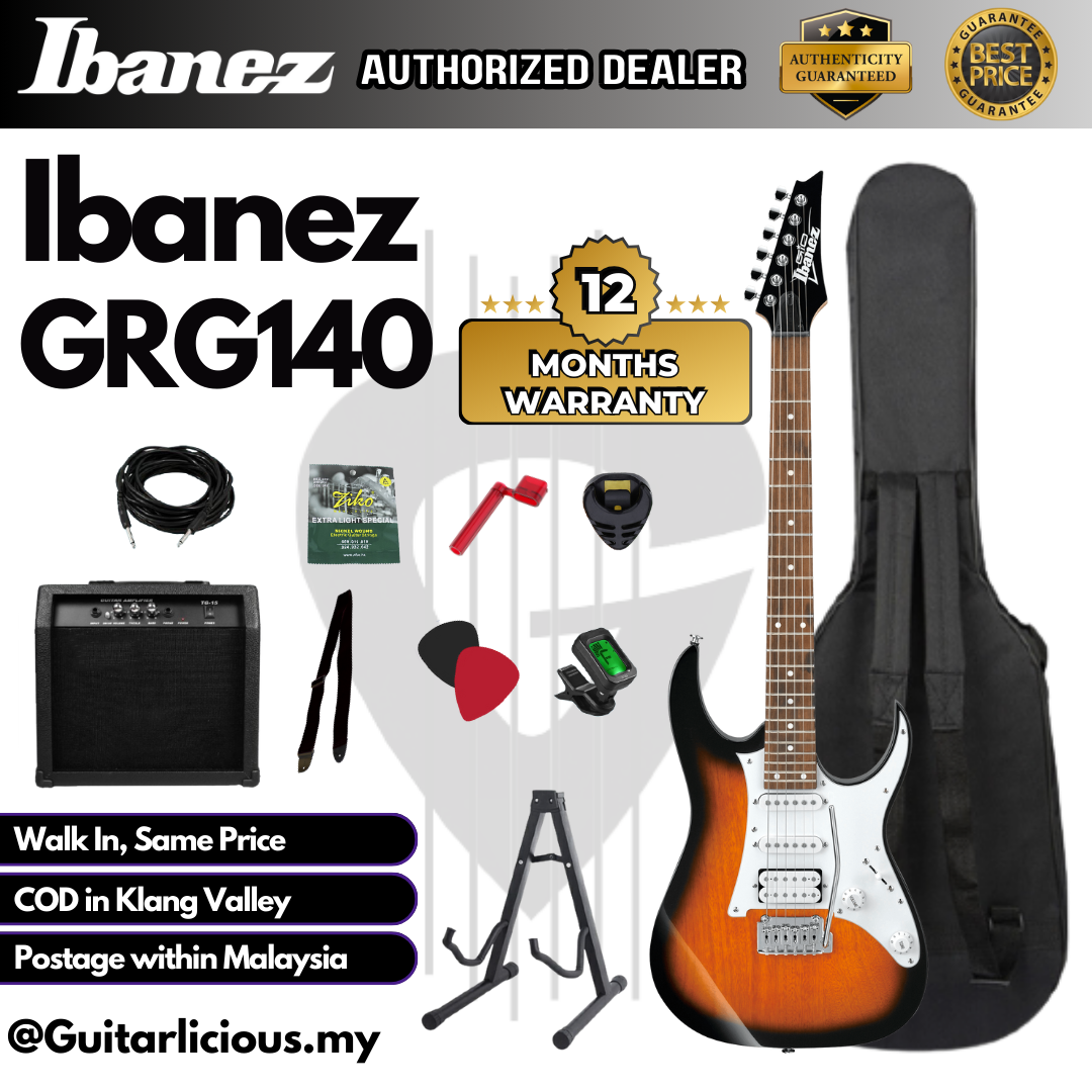 Ibanez Gio GRG140 - Sunburst - D (2)