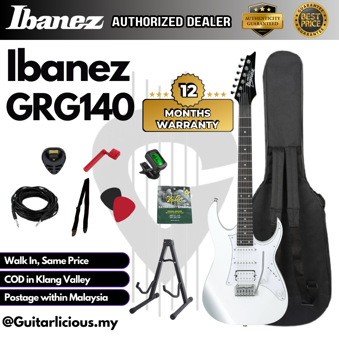 Ibanez Gio GRG140 - White - C (2)