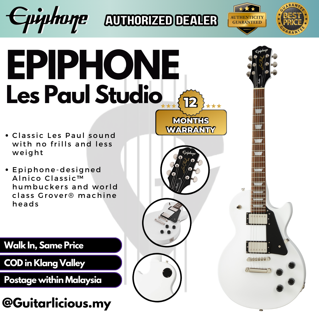 EILT-Les Paul Studio - Alpine White - A (2)