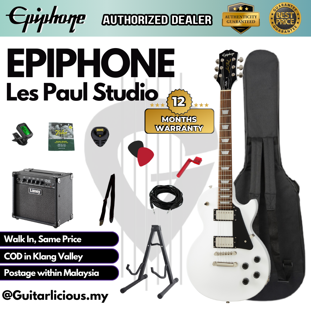 EILT-Les Paul Studio - Alpine White - D (2)