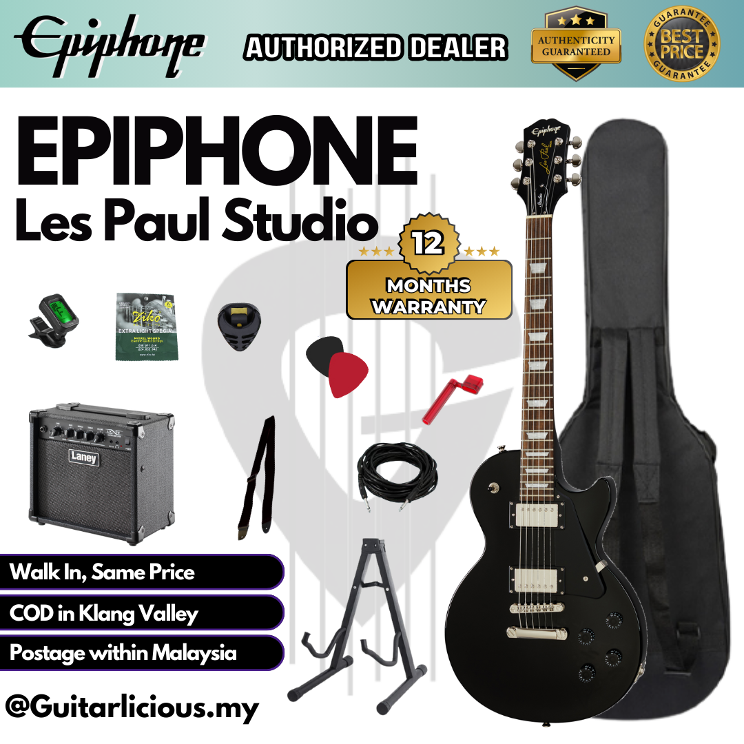 EILT-Les Paul Studio - Ebony - D (2)