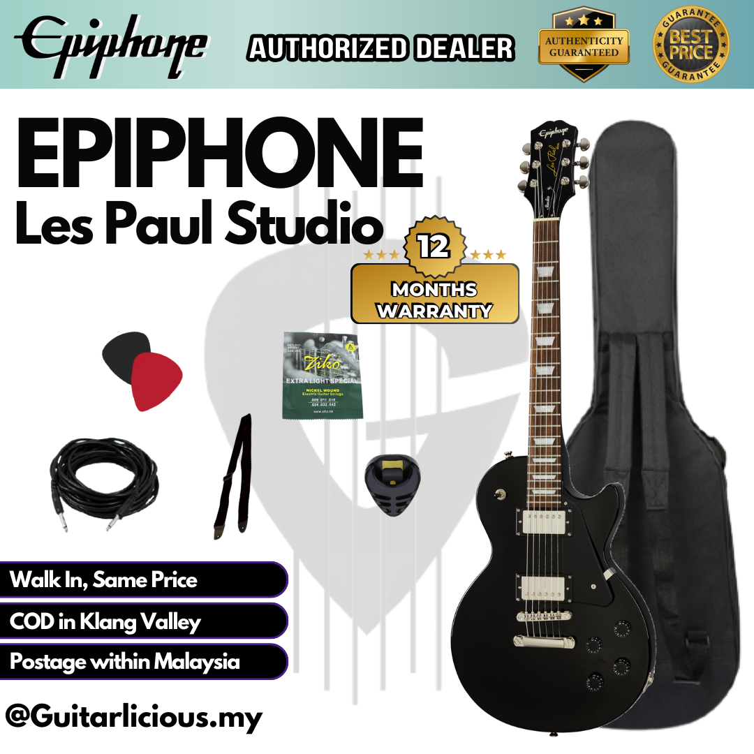 EILT-Les Paul Studio - Ebony - B (2)