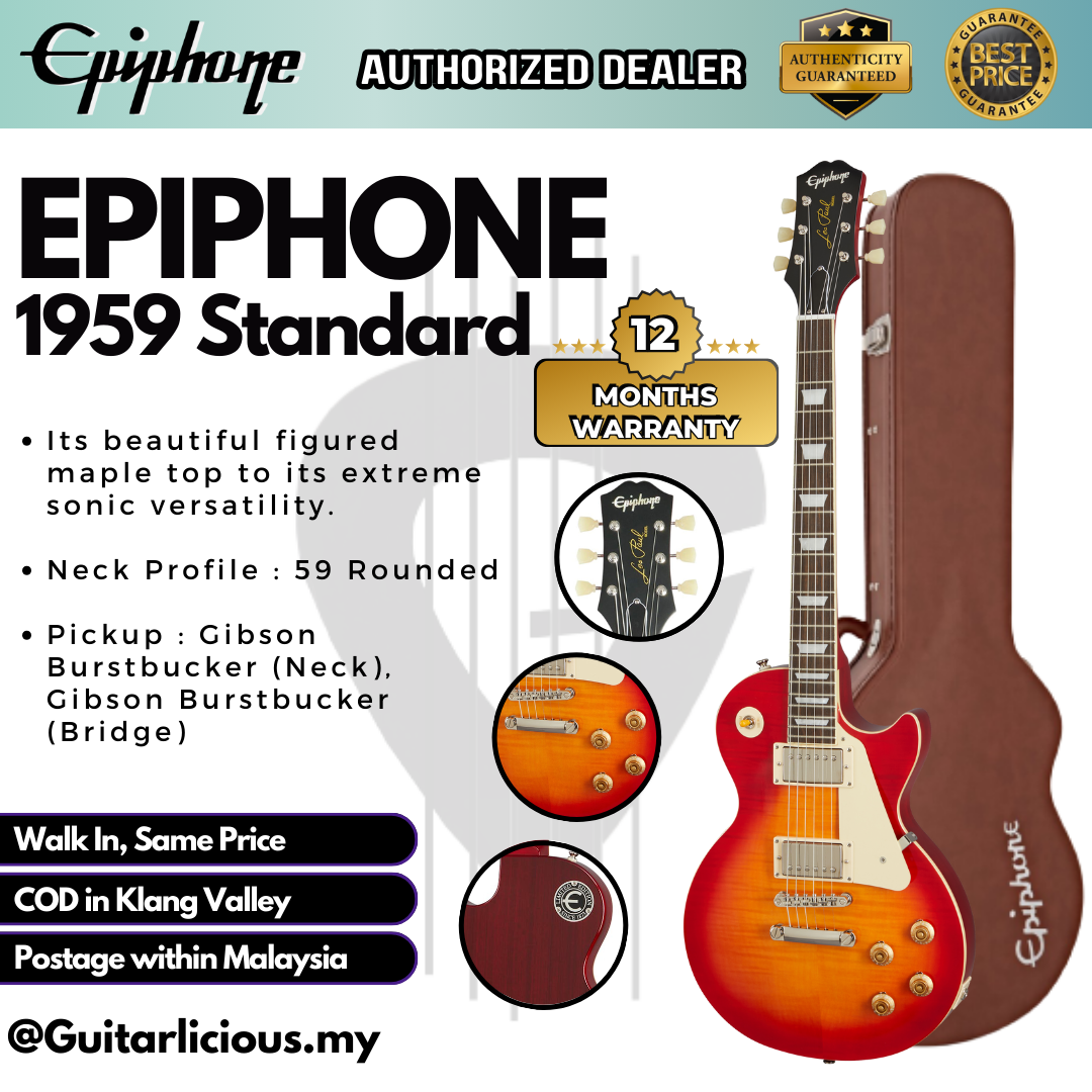 ENL59 - 1959 -  Aged Dark Cherry Burst - A (2)