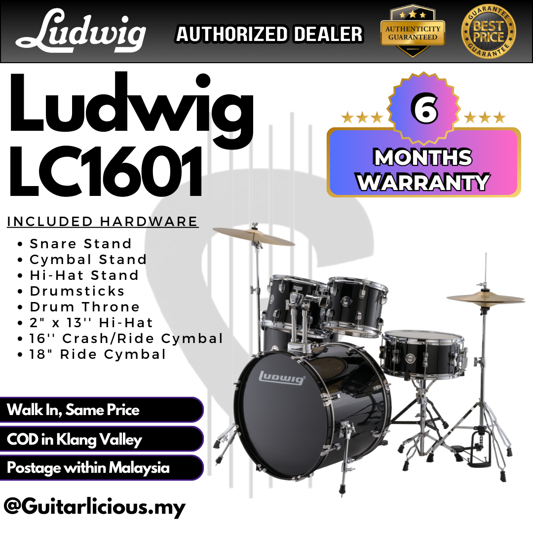 Ludwig - LC1601 - Black Cortex (3)