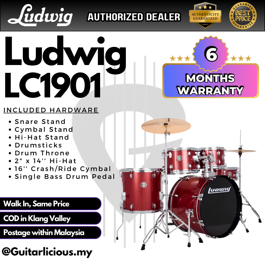Ludwig - LC1901 - Red Sparkle (2)