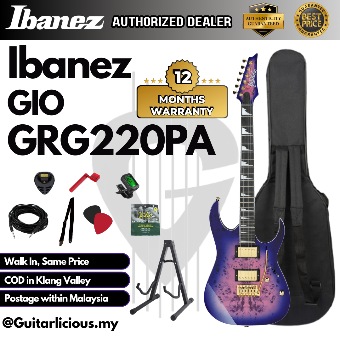 Ibanez Gio RG GRG121SP, Black Night - C (4)