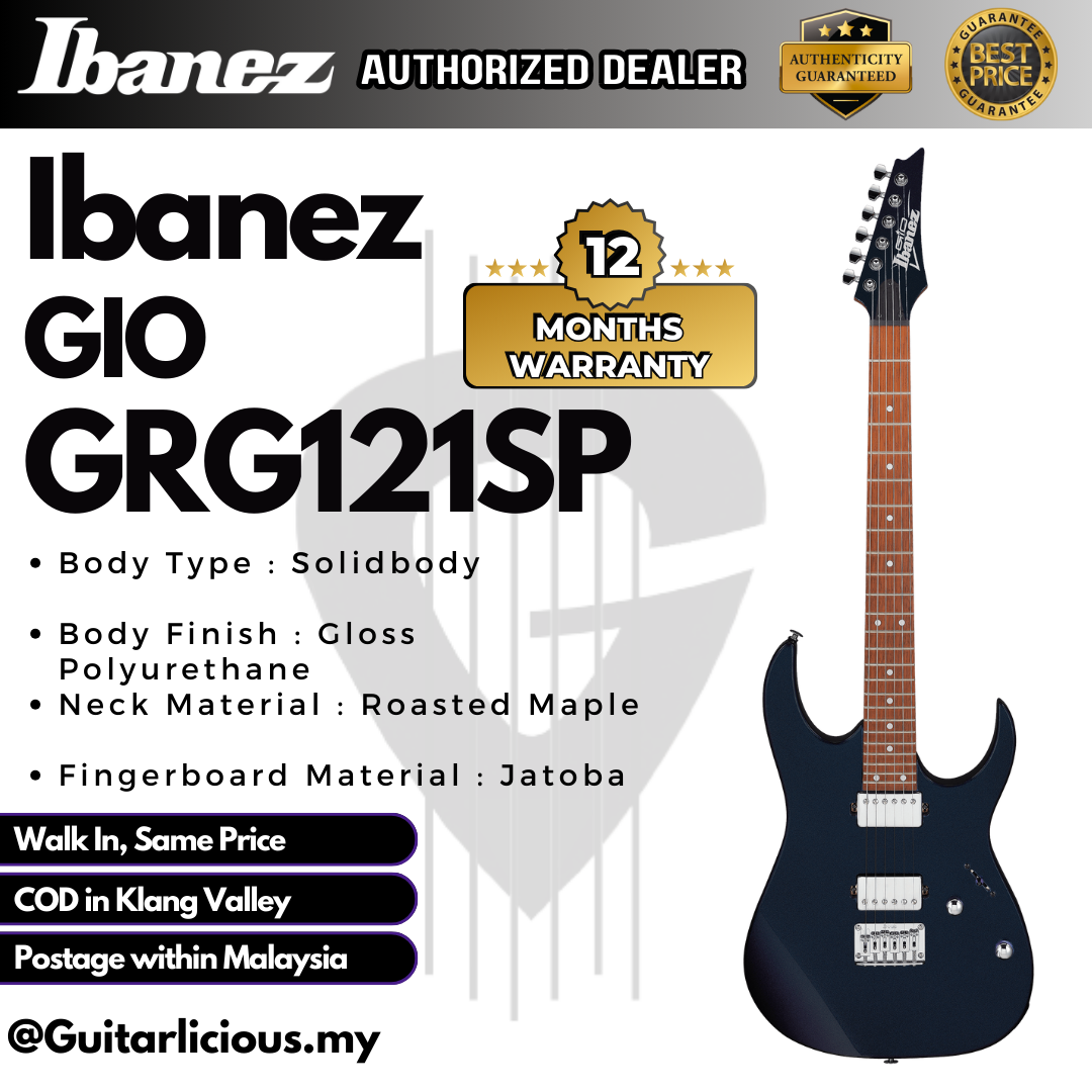 Ibanez Gio RG GRG121SP, Black Night - A (2)