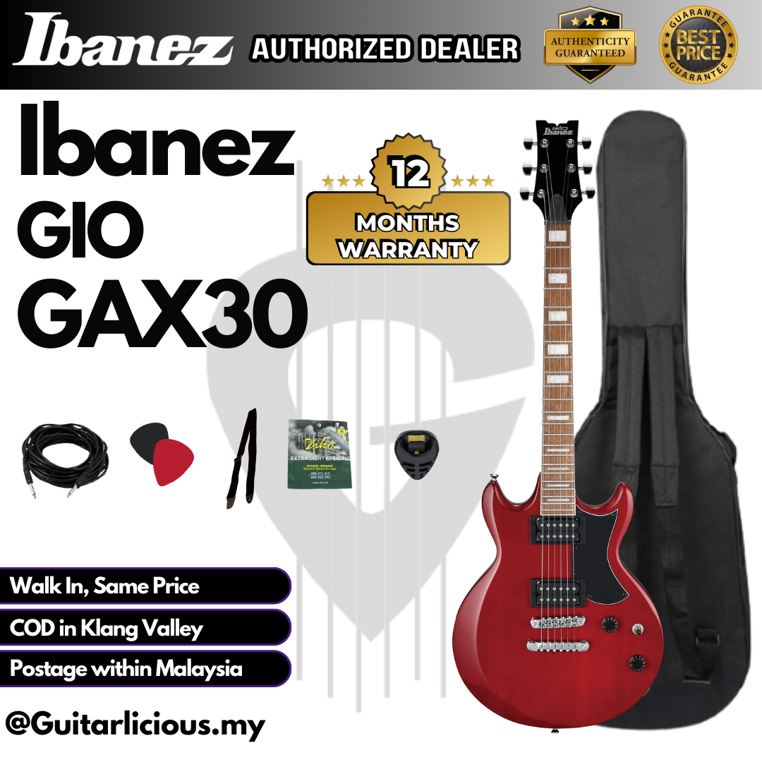Ibanez Gio RG GAX30, Transparent Cherry - B (2)