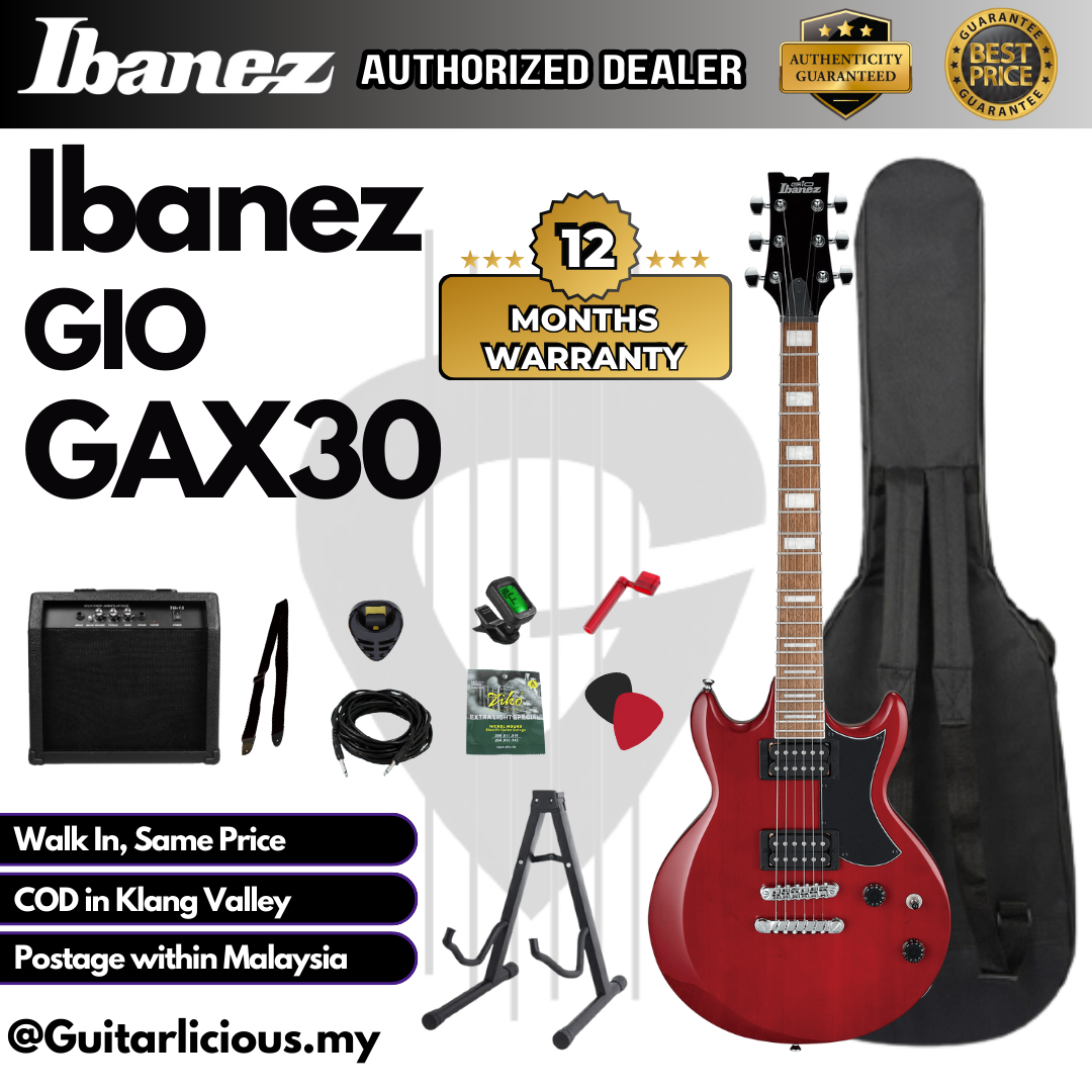 Ibanez Gio RG GAX30, Transparent Cherry - D (2)
