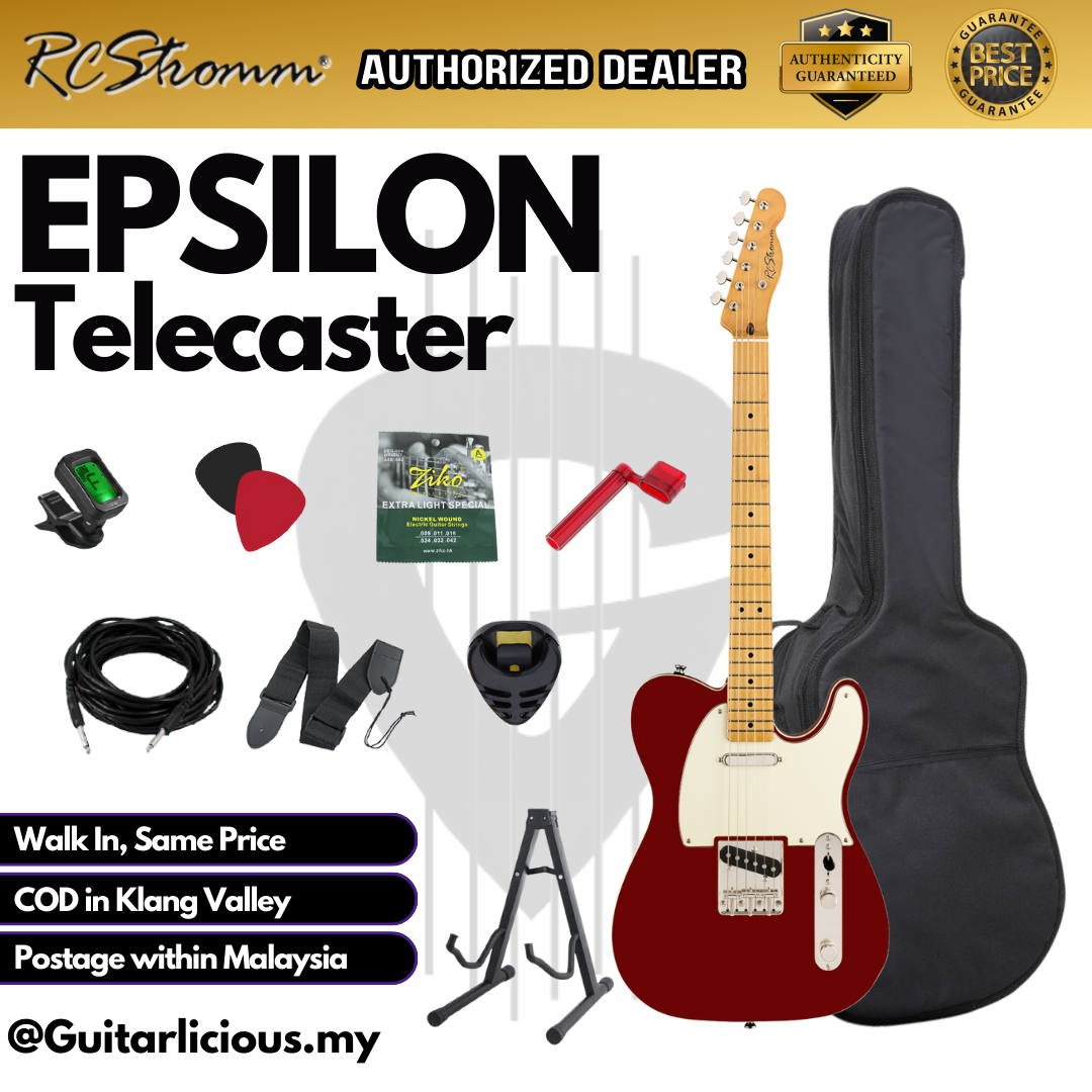 KG04 Tele, Red White, Package D (2)