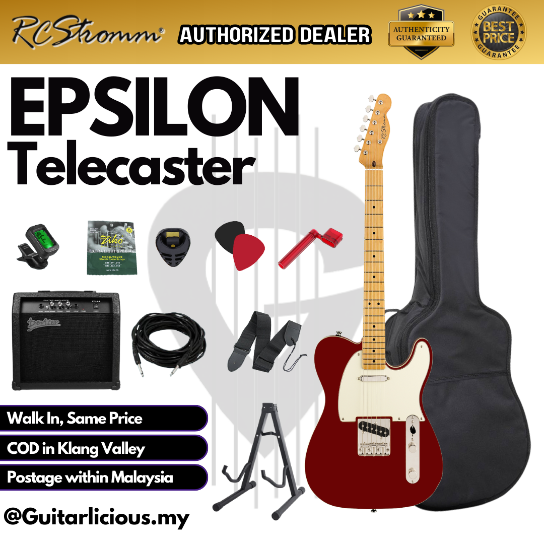 KG04 Tele, Red White, Package E (2)